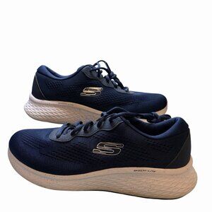 Skechers Skech-Lite Men's Tennis Shoes Size 10 Navy Memory Foam Air Cooled